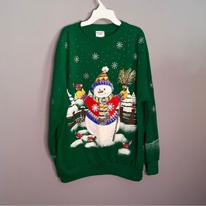 Vintage snowman sweater‎